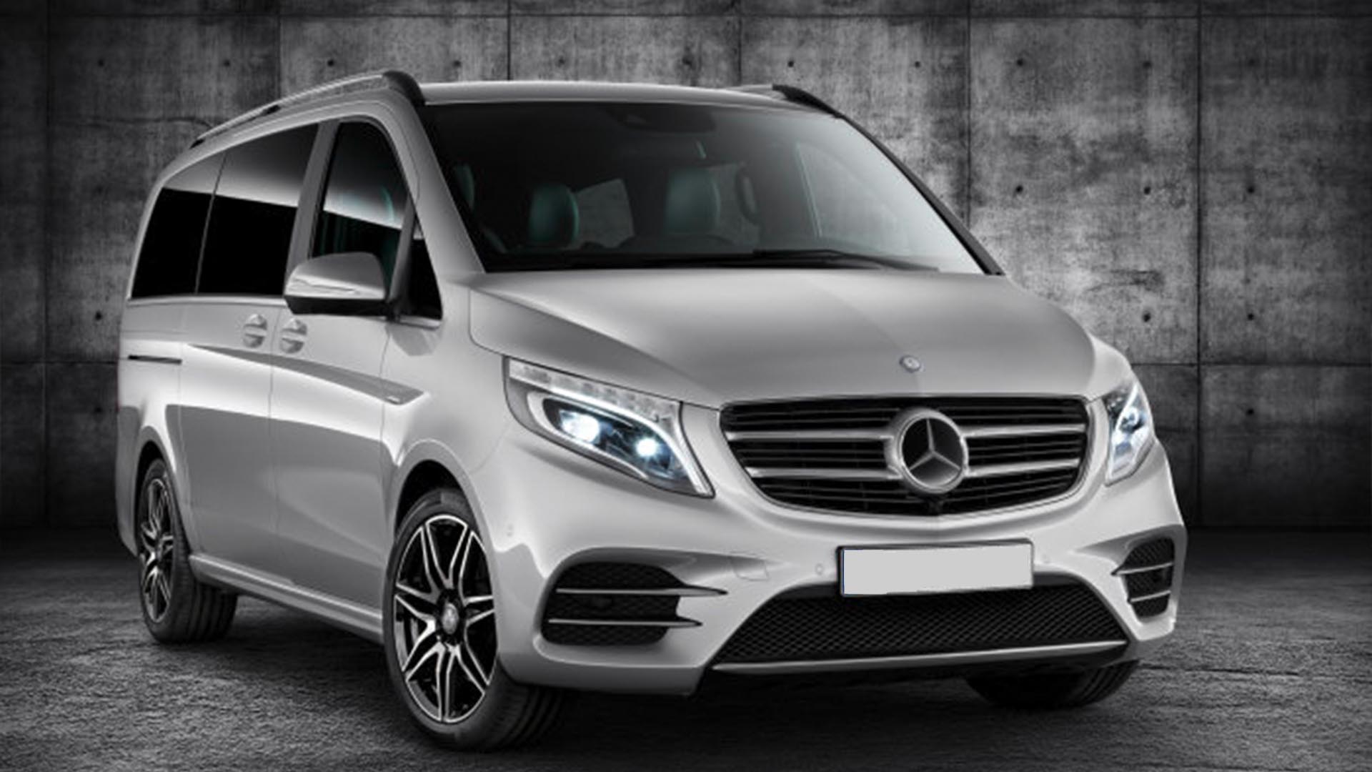 Chauffeur-driven Mercedes-Benz V-Class